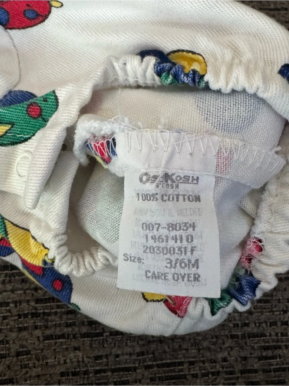 Vintage OshKosh B’ Gosh Baby Shortalls